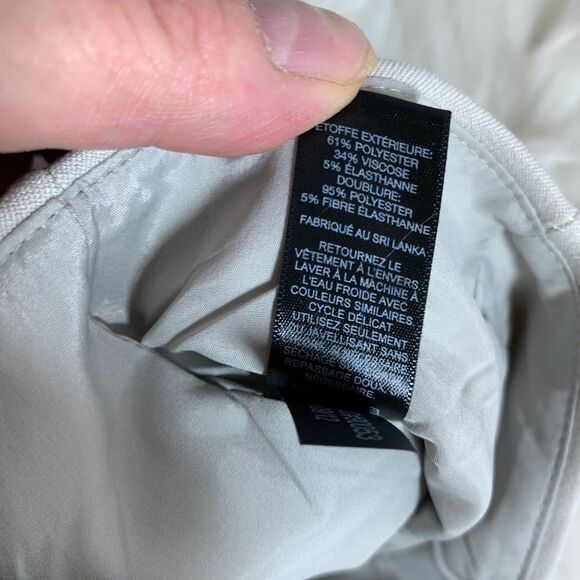 Express Off White High Waist Pencil Skirt Sz 12 - Picture 10 of 10